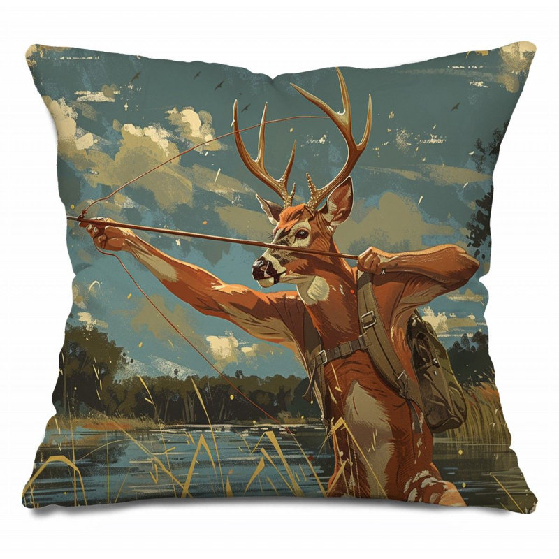Coussin Archery, H 14 po x l 14 po