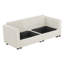 Canapé modulaire de rangement à 2 places 84,25 po Hymes, canapé modulaire avec coussin amovible-132785826