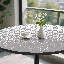 Table de bar ronde de 91 cm (36 po), table de bistrot/pub réglable en hauteur, table de cocktail moderne avec pied central-452941286-404812752