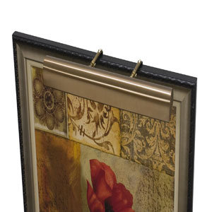 Applique pour tableau 3 lumières Traditional, Bronze statuaire, H 2,25 po x l 24 po x P 7 po