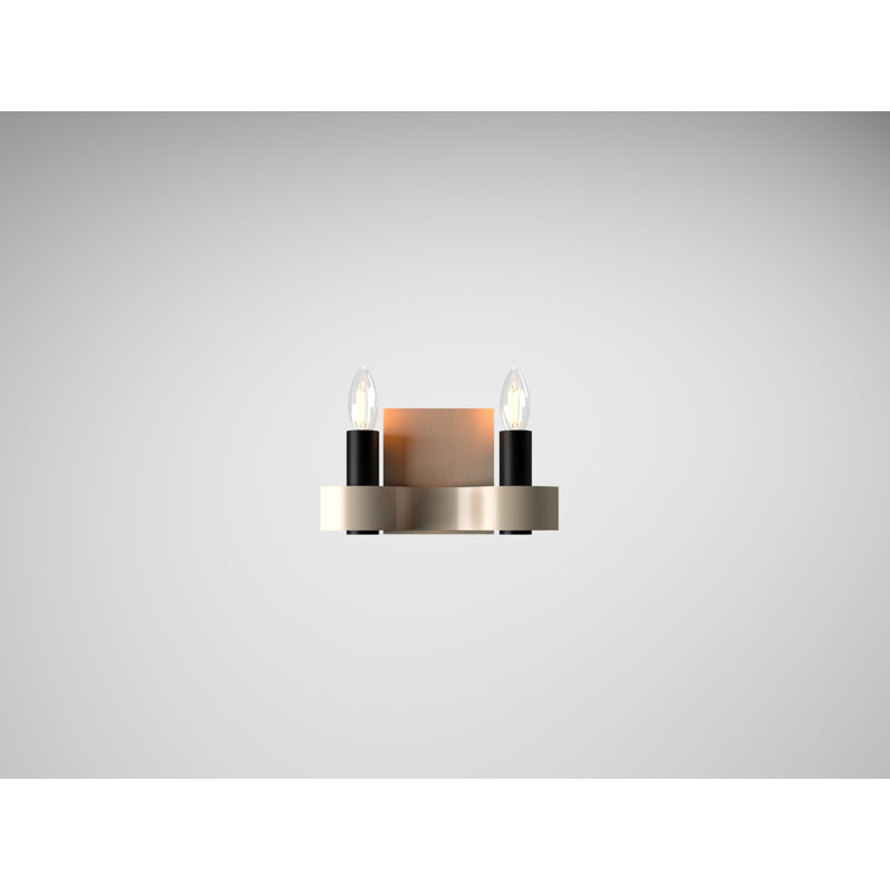 Flow 2 - Light Candle Wall Light, Organic Cappuccino