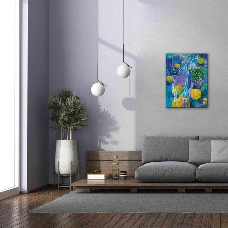 «Sea Life» par Corina Capri, impression sur toile, L 26 po x H 34 po