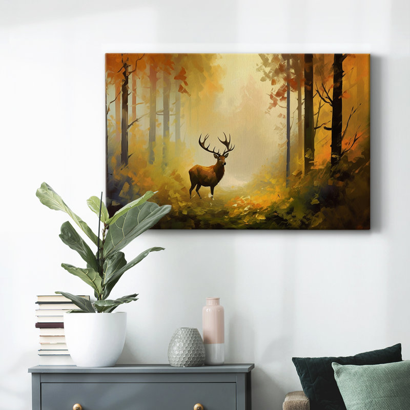 Série de paysages d'animaux, H 40 po x l 60 po