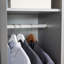 Phoenix 1 Door Hanging Rail Bedroom Storage Wardrobe-301513343