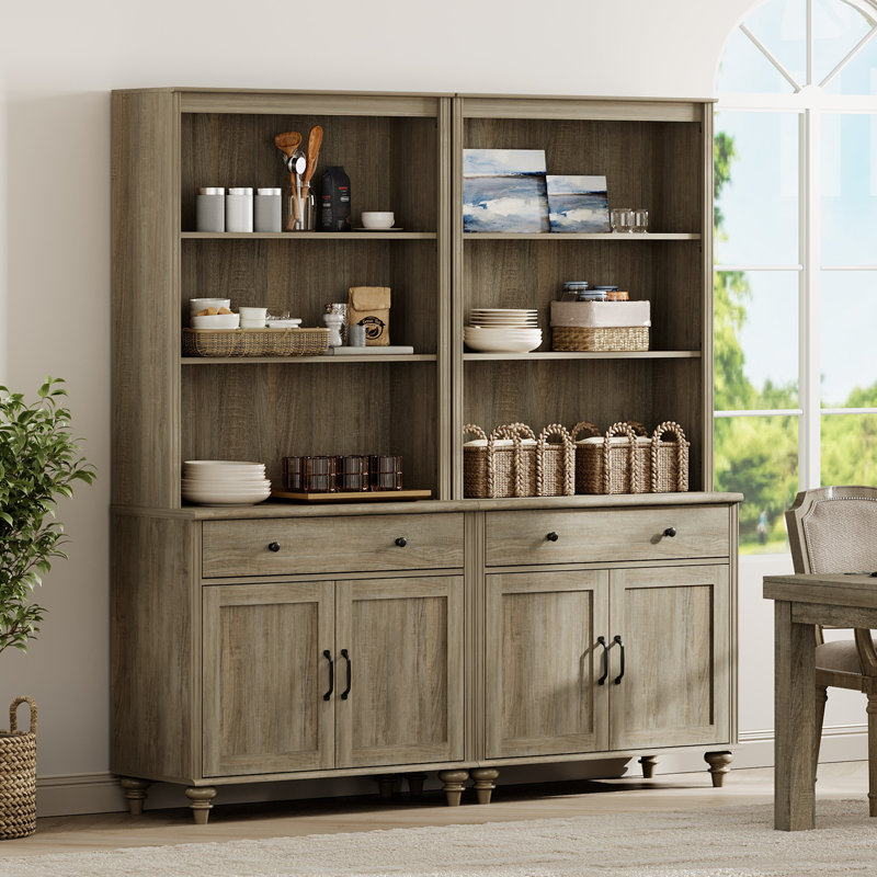 Buffet Corretta, Gris délavé