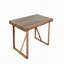 Ensemble de table et de chaises d'extérieur en bois d'acacia de haute qualité, convenant au patio, au balcon et à la cour-47100328
