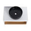 Meuble-lavabo flottant 30 po avec vasque en marbre noir-1470111851-1470111862