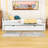 Dovber Twin Size Wooden Daybed with Trundle-868705218