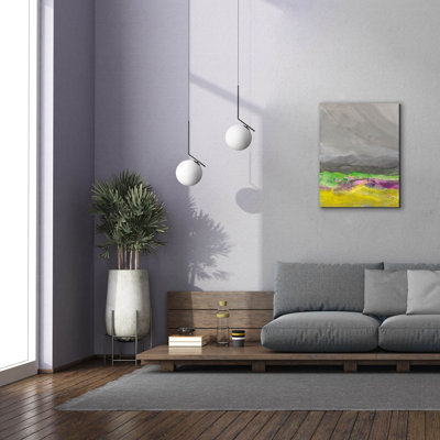 «Golden Valley 1» par Albena Hristova, art mural sur toile
