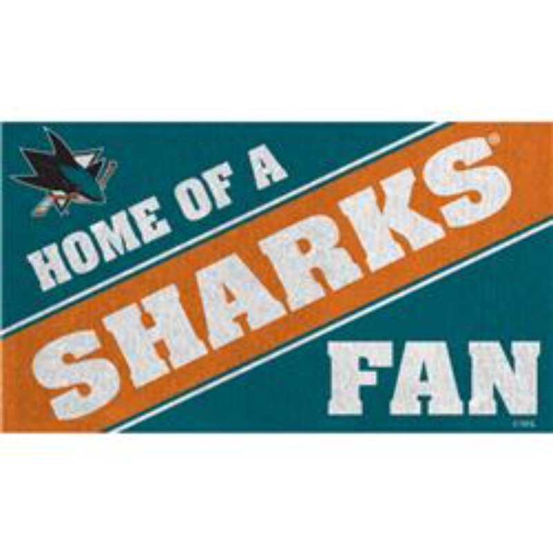 Paillasson NHL PVC, NHL San Jose Sharks