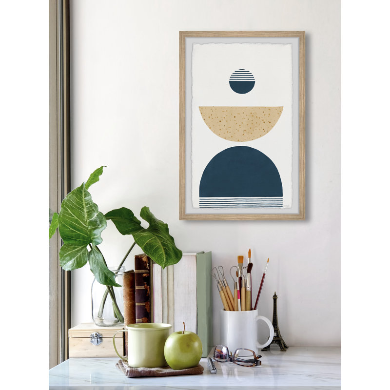 Lost Dimensions - Single Picture Frame Painting, 91cm H x 61cm W x 3.81cm D