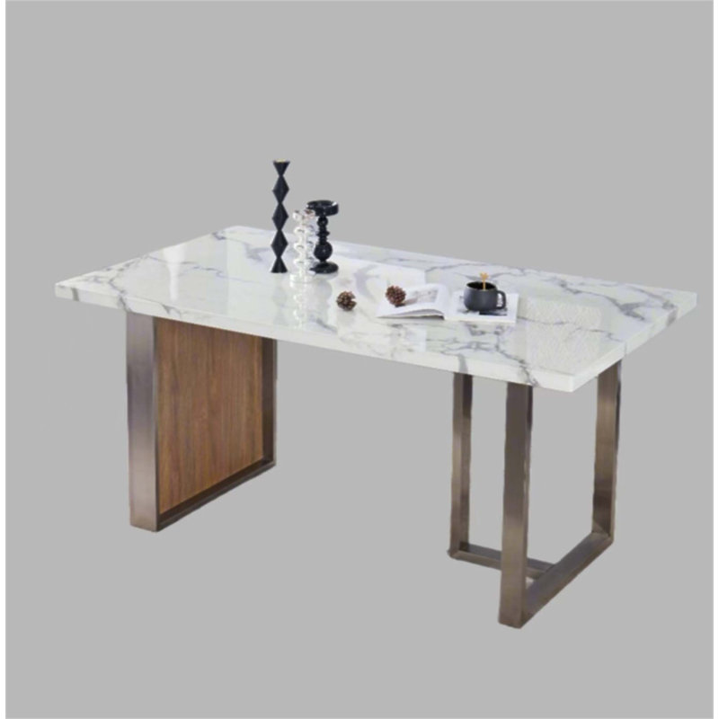 Table de salle à manger Elegant Luxurious Imitation Marble