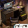 59.8" Lift Top Computer Desk with File Drawer, Large Study Desk with Power Outlet USB Port