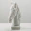 Lily''s Living 9"H White Marble Hand Carved Horse Head Statue, Art Figurine Sculpture, Home Dcor Collectible