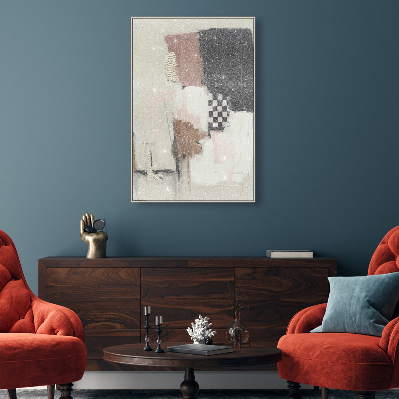 Longing Print by Oliver Gal, 31"H x 46"W, Silver Floater Frame