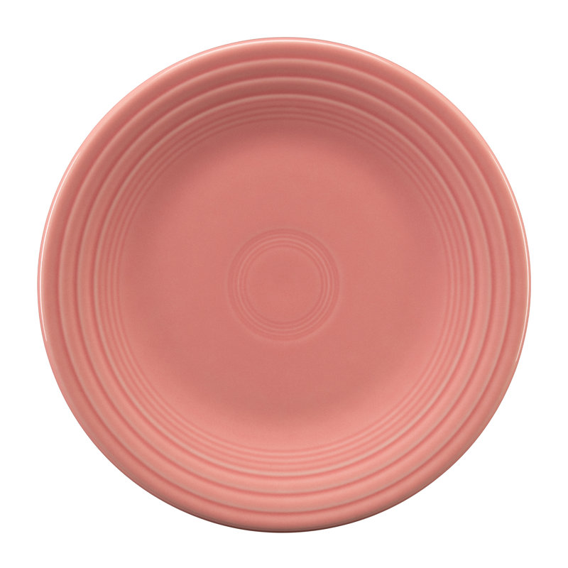 Assiette à dîner avec rebord classique de 9 po Fiesta Dinnerware, Pivoine