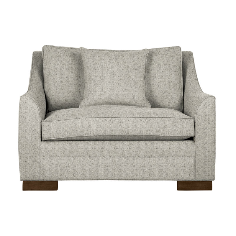 Chaise et demi 50,5 po Nicholas, Métal Tuck, La Havane