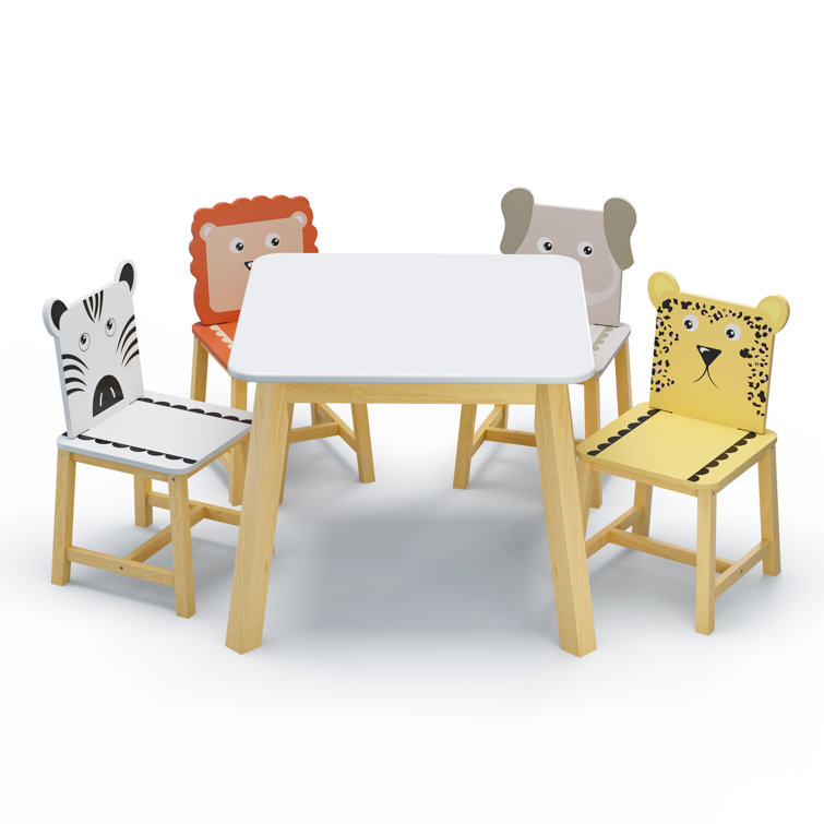 Children Table and Chairs Kids Game Table and Chairs -  Denmark