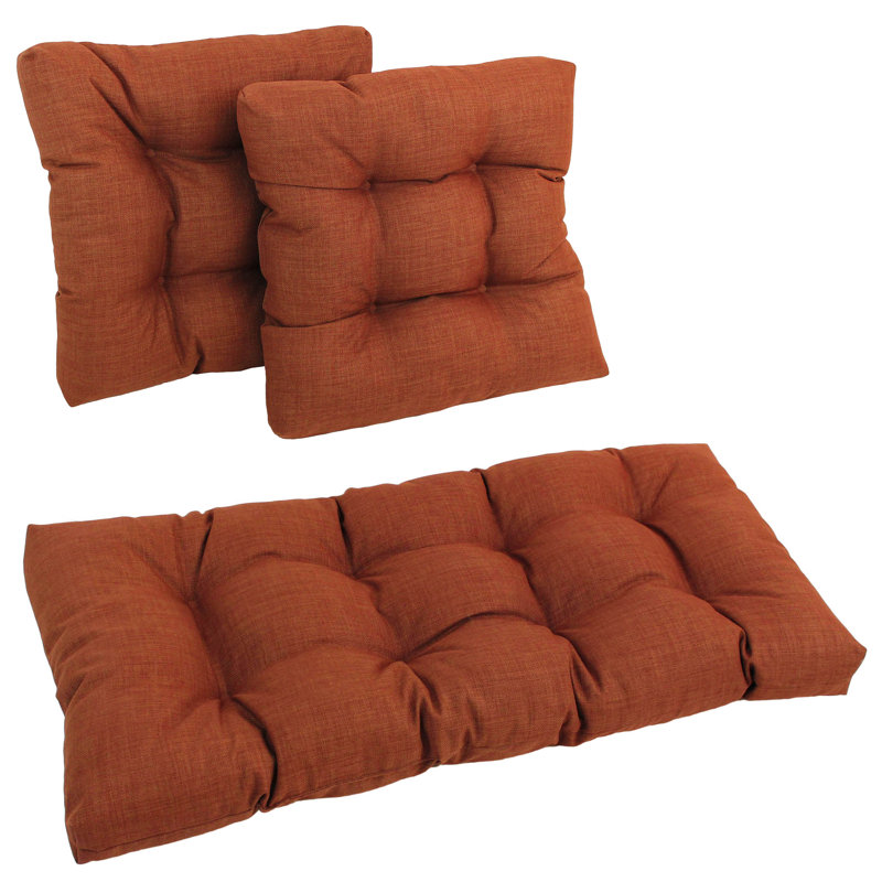 Outdoor 5'' Seating Group Seat Cushion, Cinnamon