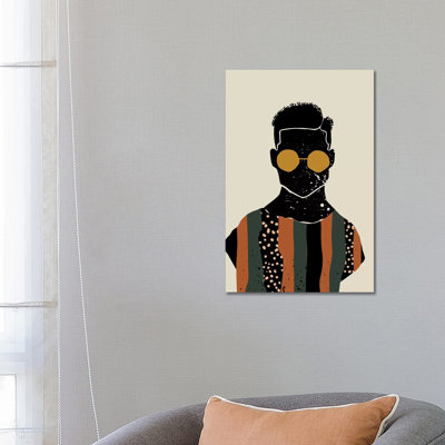 Black Hair VII - impression d'art graphique