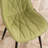 Chardee Upholstered Dining Chairs Faux Leather Waterproof Side Chair with Metal Frame-1629585635
