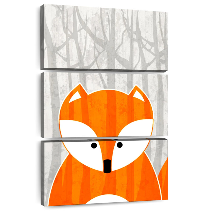 Brampt Woodland Fox, 32" H x 20" W
