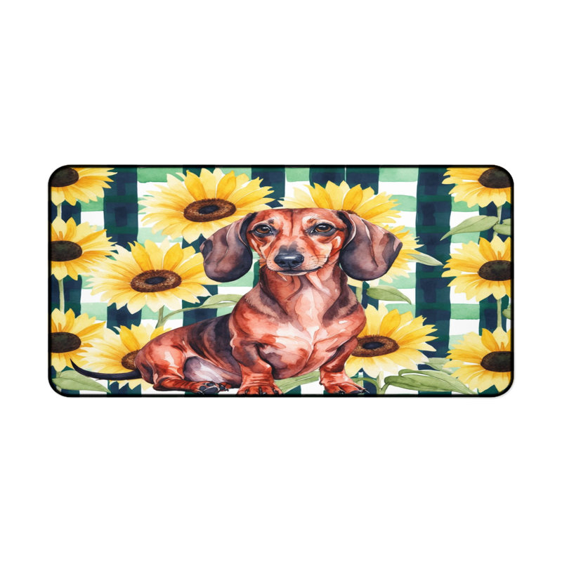 Polyester Desk Pad, 14.4x12.1