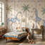 Murale géométrique pastel Whimsical Horses-1625859014-1625859013