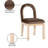 Conrad Macleod Linen Textured Fabric Dining Chair-1900967173-1900967171