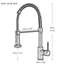 Belfry Kitchen Hockensmith Pull Out Kitchen Faucet