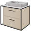 Aquagrande 18.5'' L Bathroom Sink-1208464129