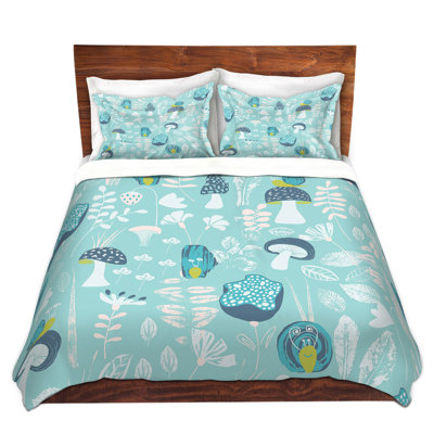 Ensemble de housse de couette escargots