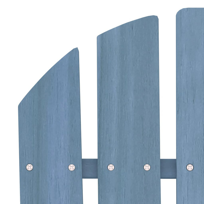 Chaise de jardin Adirondack, Bleu
