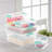 Sterilite Plastic Medium Clip Storage Box Container with Latching Lid