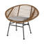 Accessoire de salon moderne, fauteuil d'appoint chic