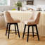 Tabouret de bar rotatif 26 po-660643409