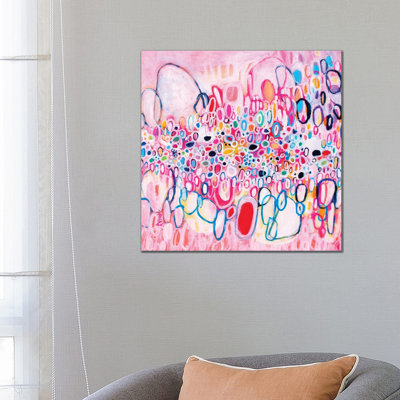 Treasure Island By Misako Chida - Wrapped Canvas Painting by Misako Chida - Wrapped Canvas Painting
