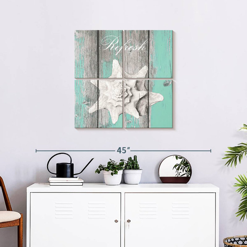 Aletra Rustic Coastal III, 26" H x 26" W