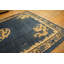 Antique Peking Chinese Medallion Blue 1900s Rug