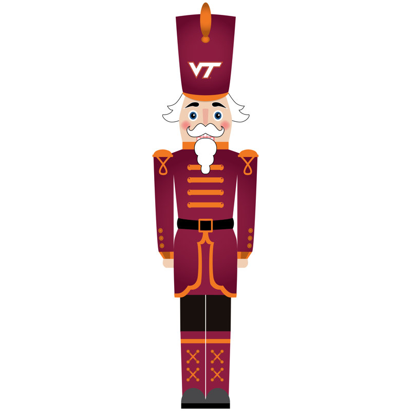 Virginia Tech University 46" Nutcracker Leaner