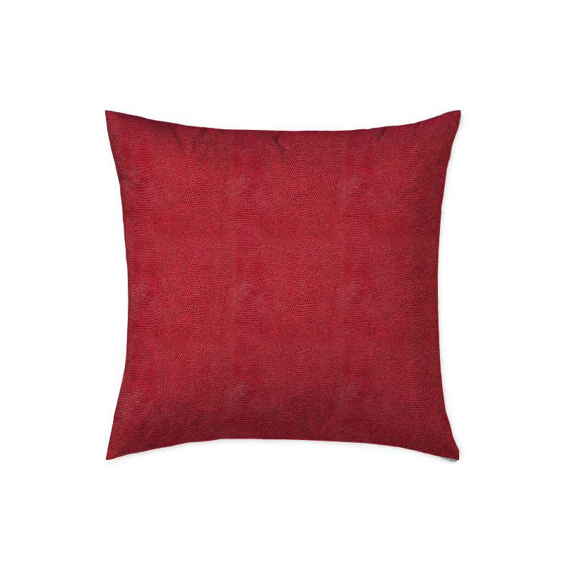 Coussin en faux cuir, 24 po x 24 po