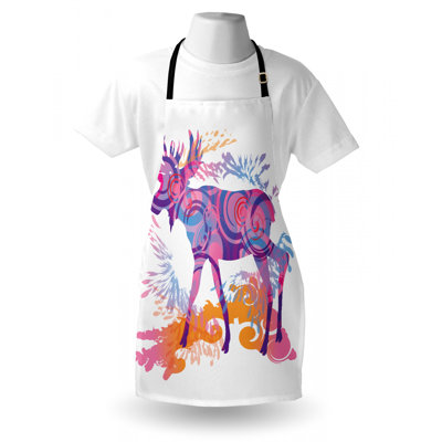 Moose Bib Apron