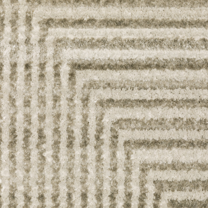 Geometric Indoor Rug, Rectangle 3'10" x 5'5"