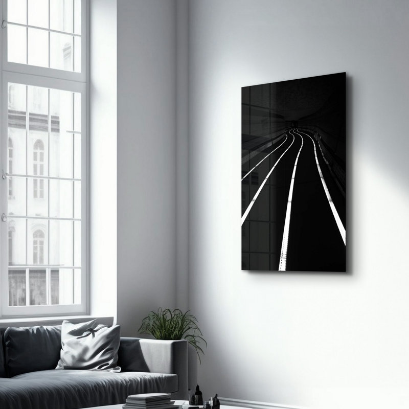 Elegant Tempered Glass Wall Art Painting | 100% Tempered Glass, Thickness: 0.16 inches | UV Printed for Vibrant Colors & Durability | Perfect for Home Decor & Modern Aesthetics