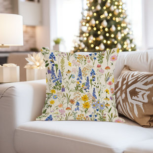 Motif de fleurs et de fleurs sauvages Botanical Spring
