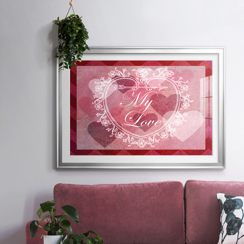 Bricolage Love Collection, Argent, H 27 po x l 39 po x P 1,5 po