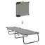 vidaXL Folding Sun Lounger Folding Polyester Outdoor Recliner Garden Chair-874205501