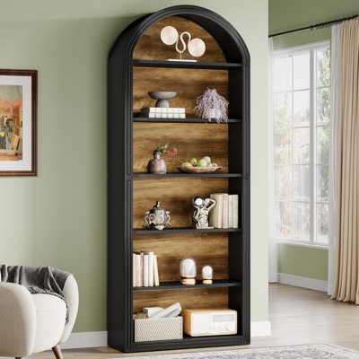 Tall Arched Bookcase
