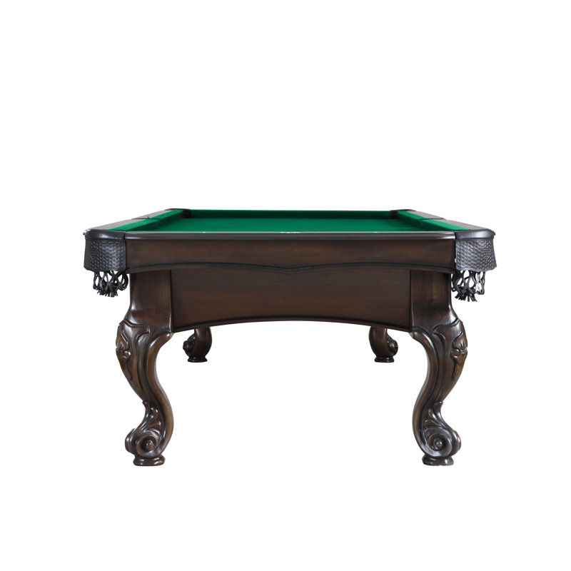 Wheaton Slate Pool Table with Professional Installation Included, No, Green