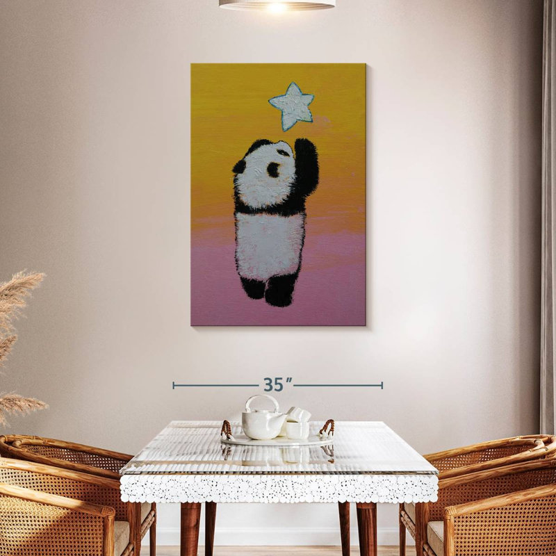Brampt Panda Star, 45" H x 30" W